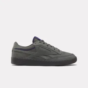 Reebok Footwear Men Reebok x Adsum Club C Revenge Shoes ESSGRY/PURGRY/CBLACK