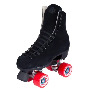 Riedell Zone 135 Energy Black w/ Bolt-On Toe Stops