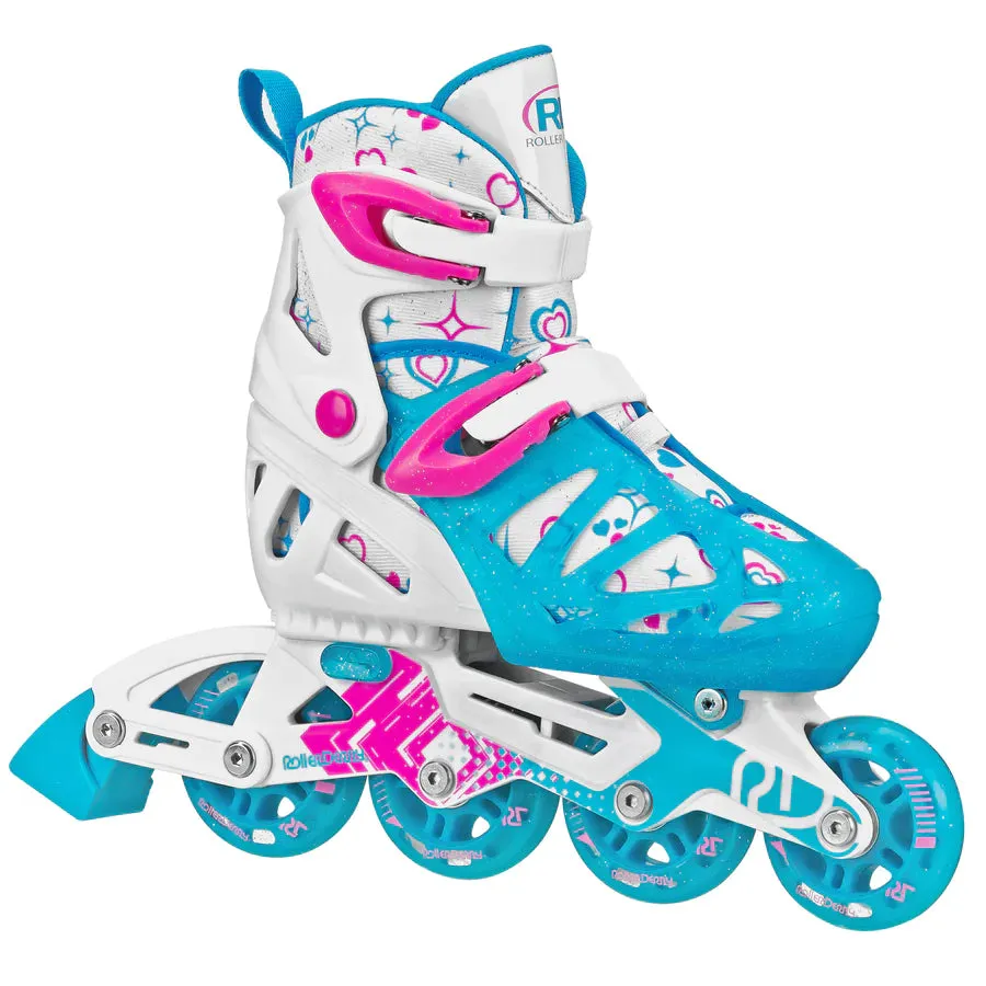 Roller Derby Skates Inline Tracker Girls Skates