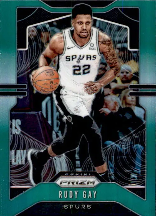 Rudy Gay, 2019-20 Prizm Basketball GREEN Refractor