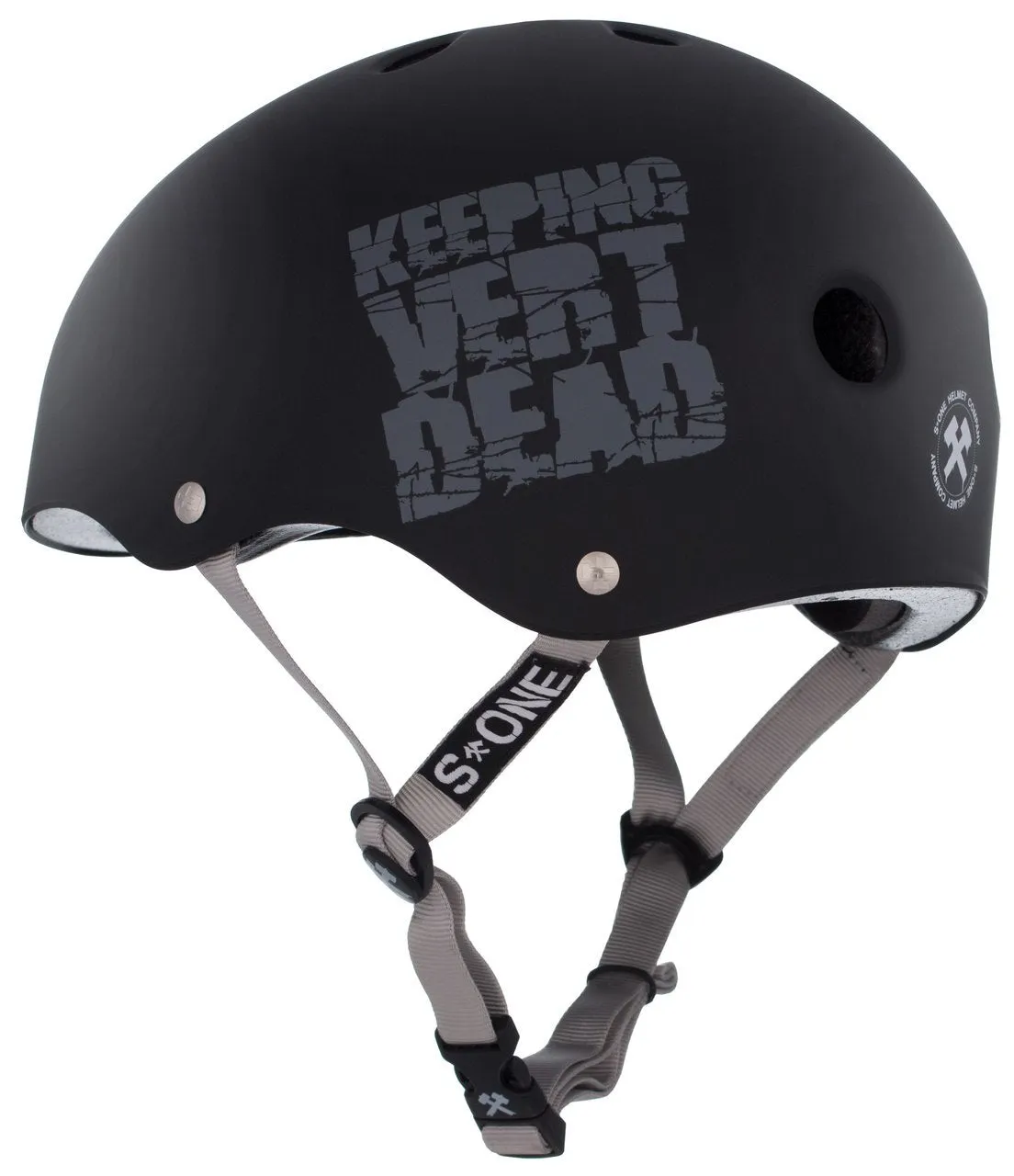 S1 Lifer Helmet - Black Matte Keeping Vert Dead