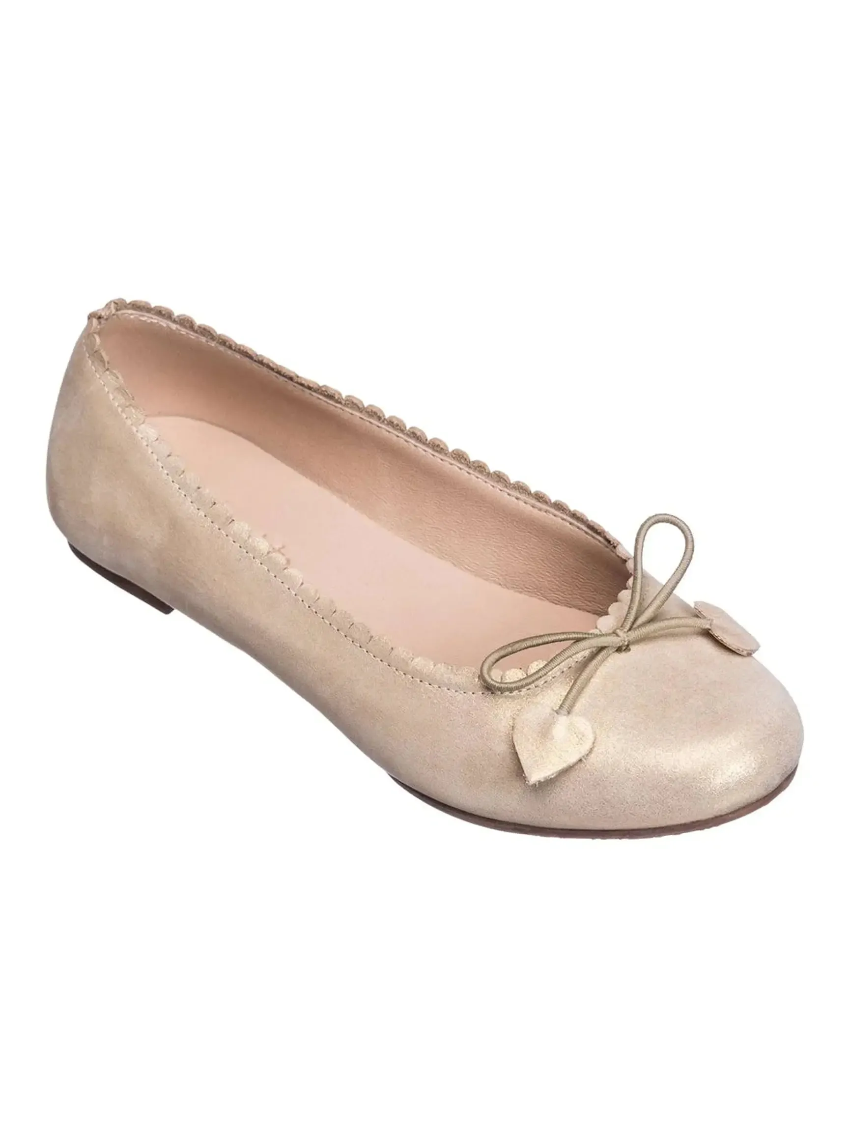 Scalloped Ballerina Flats