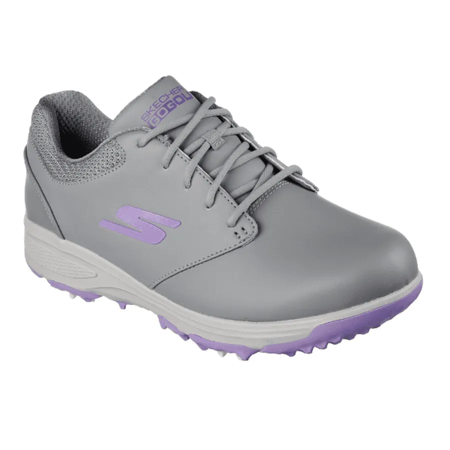 Skechers Ladies GO GOLF Jasmine Golf Shoes - Grey/Purple