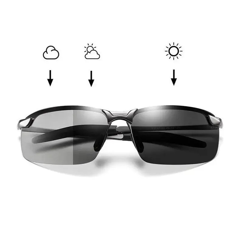 SunRay™ Photochromic Polarized Driving Sunglasses - H1