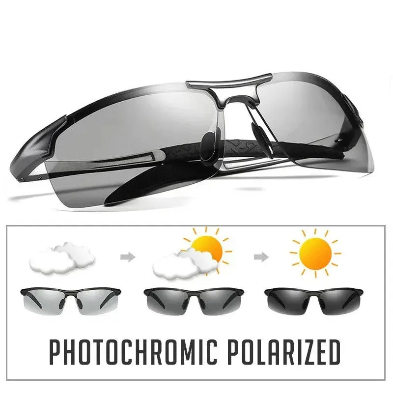 SunRay™ Photochromic Polarized Driving Sunglasses - H1