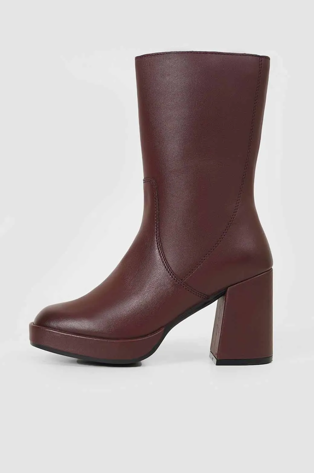 TAYLOR PLATFORM HEEL BOOTS