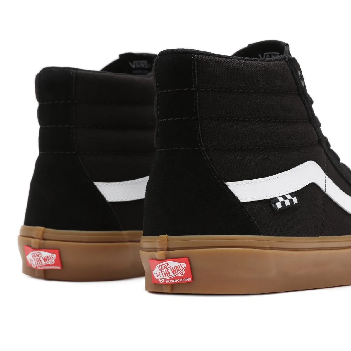 Tênis Vans - Skate Sk8 Hi Black / Gum