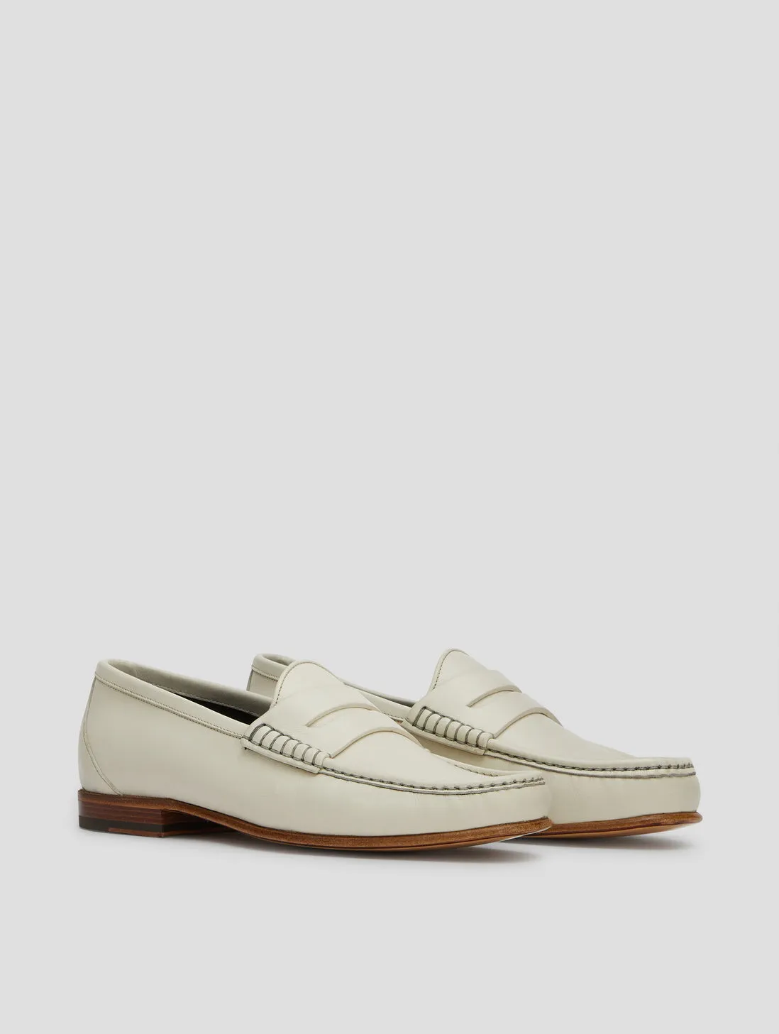 TONY PENNY LOAFER IN  OFF WHITE - Woman