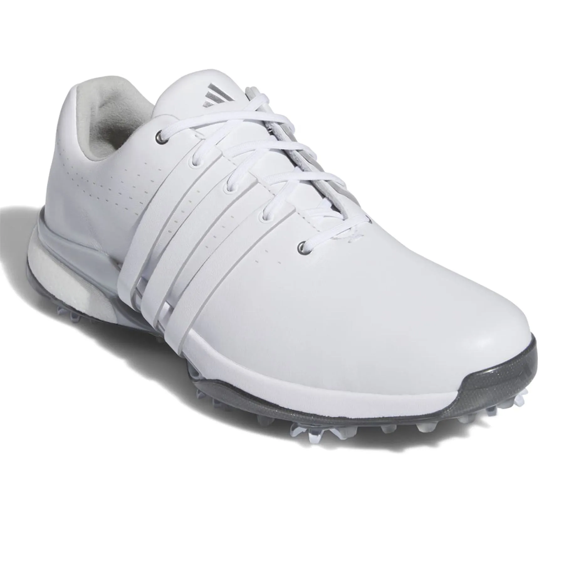 Tour360 24 Boost Golf Shoes White/White/Silver Metallic - SS24