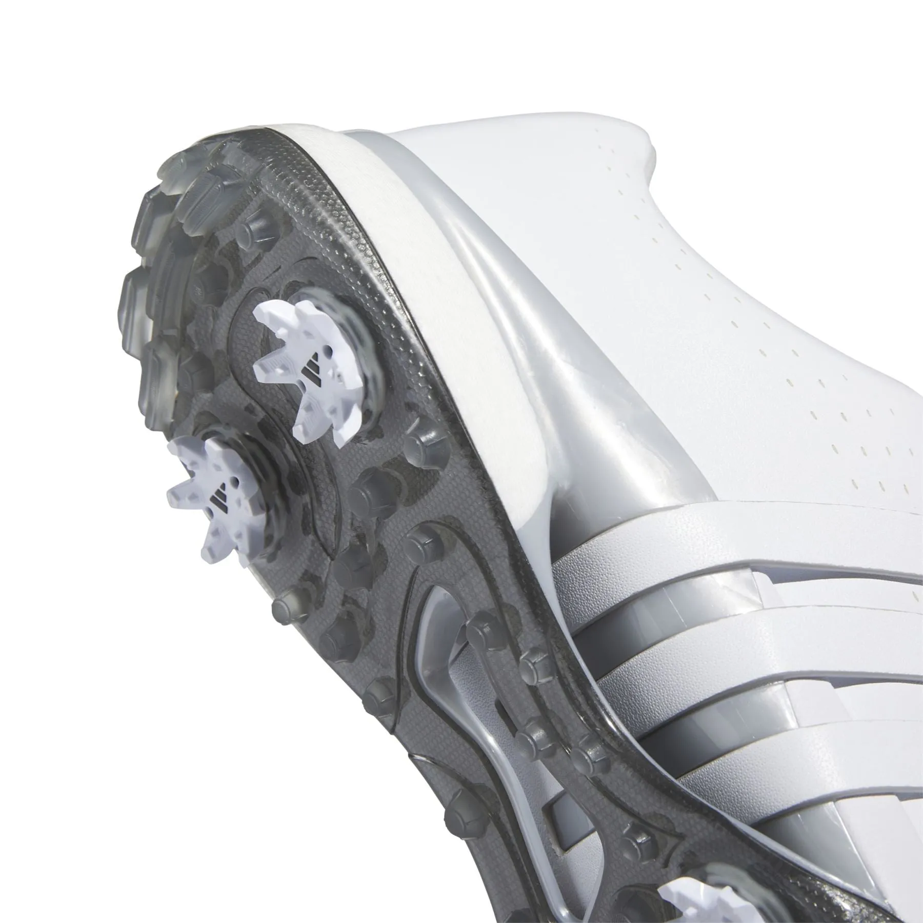 Tour360 24 Boost Golf Shoes White/White/Silver Metallic - SS24