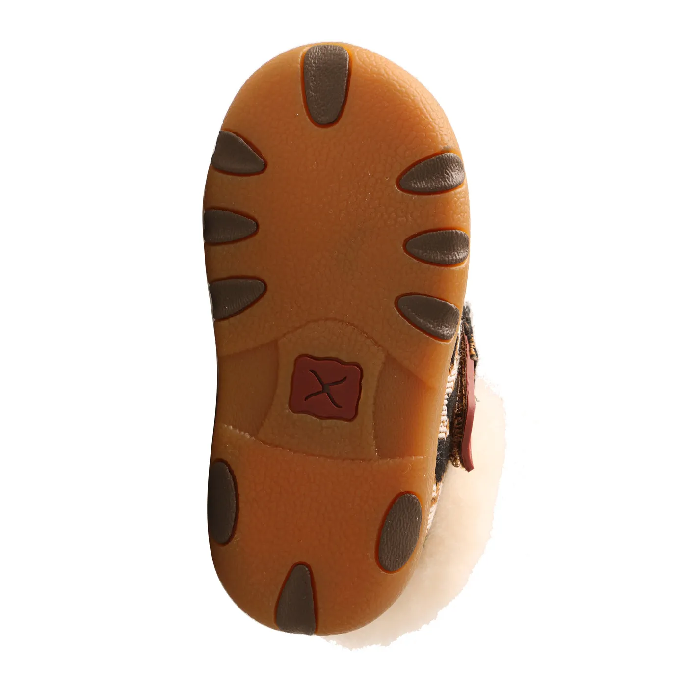 Twisted X Infant Driving Moc Tan & Cheetah Shoes ICA0025