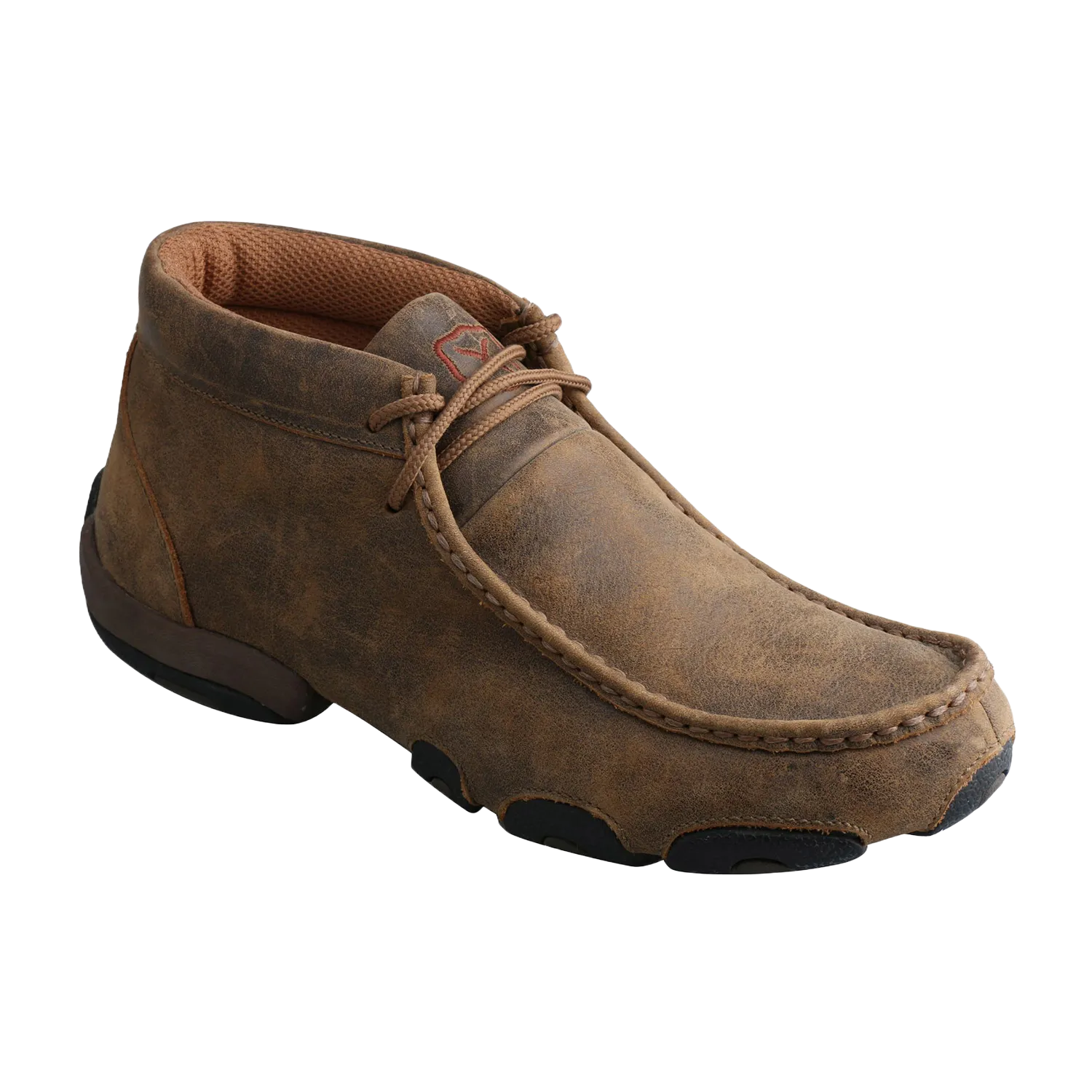 Twisted X Ladies Brown Leather Driving Mocs WDM0001