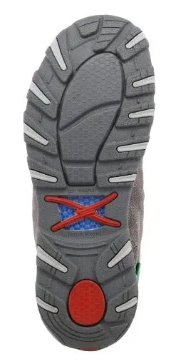 Twisted X Men's Grey Eco Cell Stretch Driving Moc