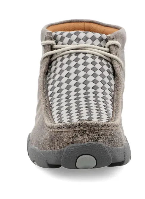 Twisted X Men's Grey Weave Driving Mocc