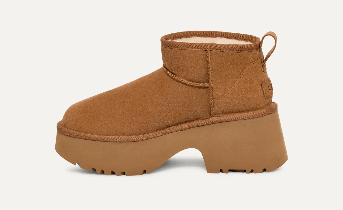 UGG™ Classic Ultra Mini New Heights Chestnut