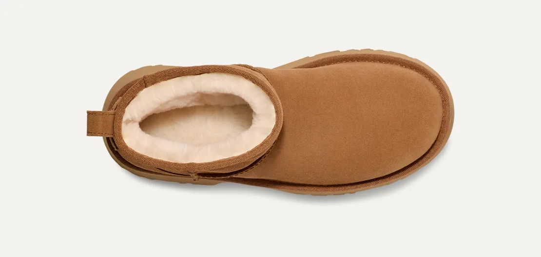 UGG™ Classic Ultra Mini New Heights Chestnut