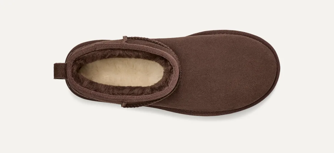 UGG™ Classic Ultra Mini Platform Burnt Cedar