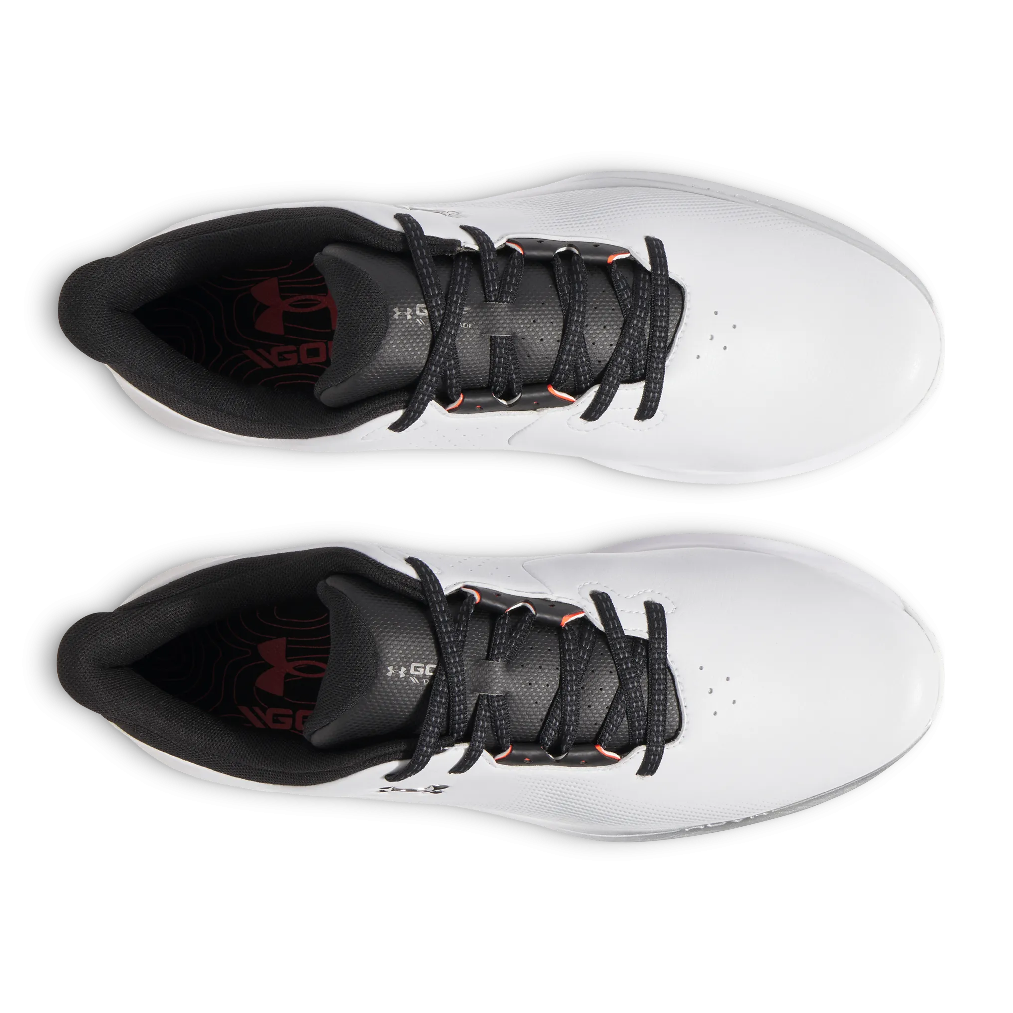 Under Armour Drive Fade Wide Golf Shoes - Halo Grey/Black