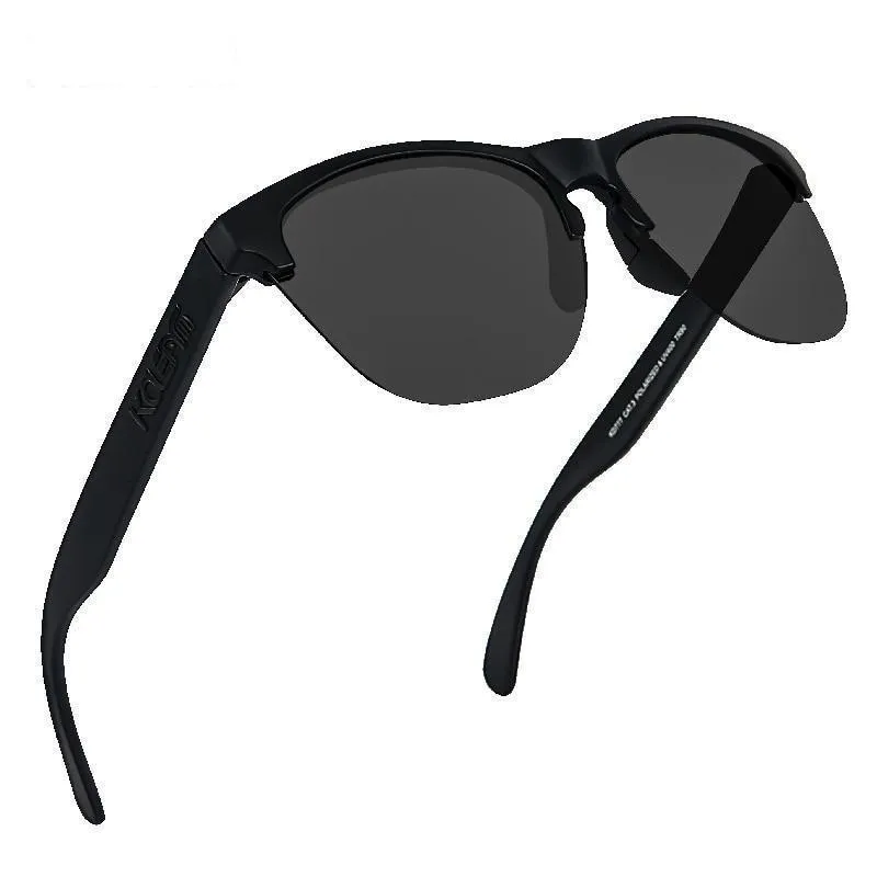 Unisex Polarized Driving TR90 Semi-Rimless Lifestyle Sun Glasses