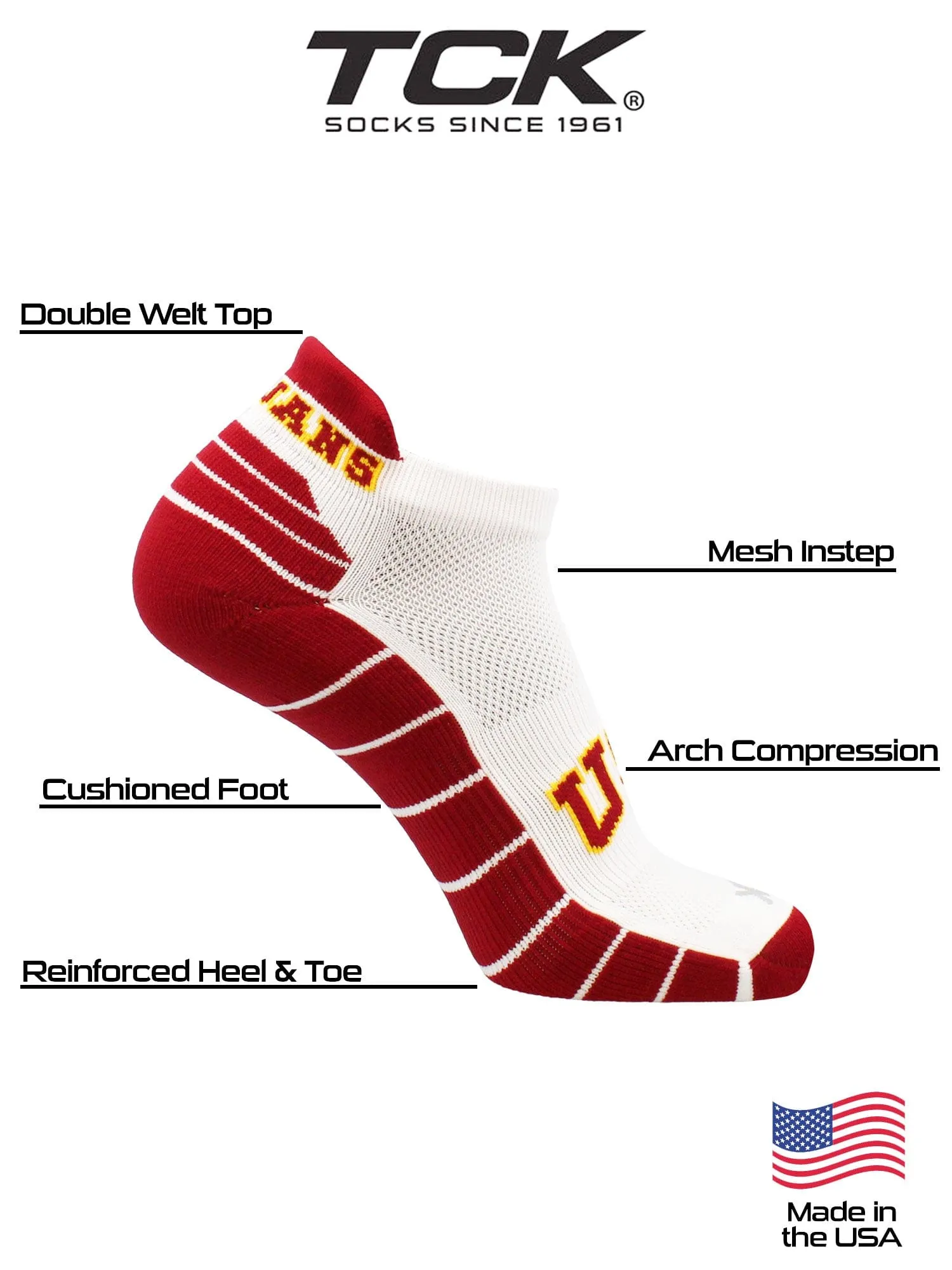 USC Trojans Golf Socks