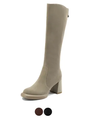 USS Shoes Jonay Women's Round Toe Knee High Boots