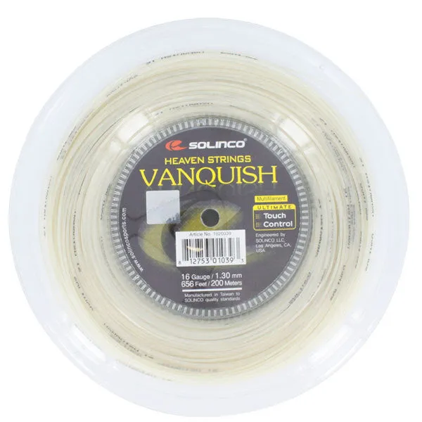 Vanquish 16G 1.30MM Reel Tennis String