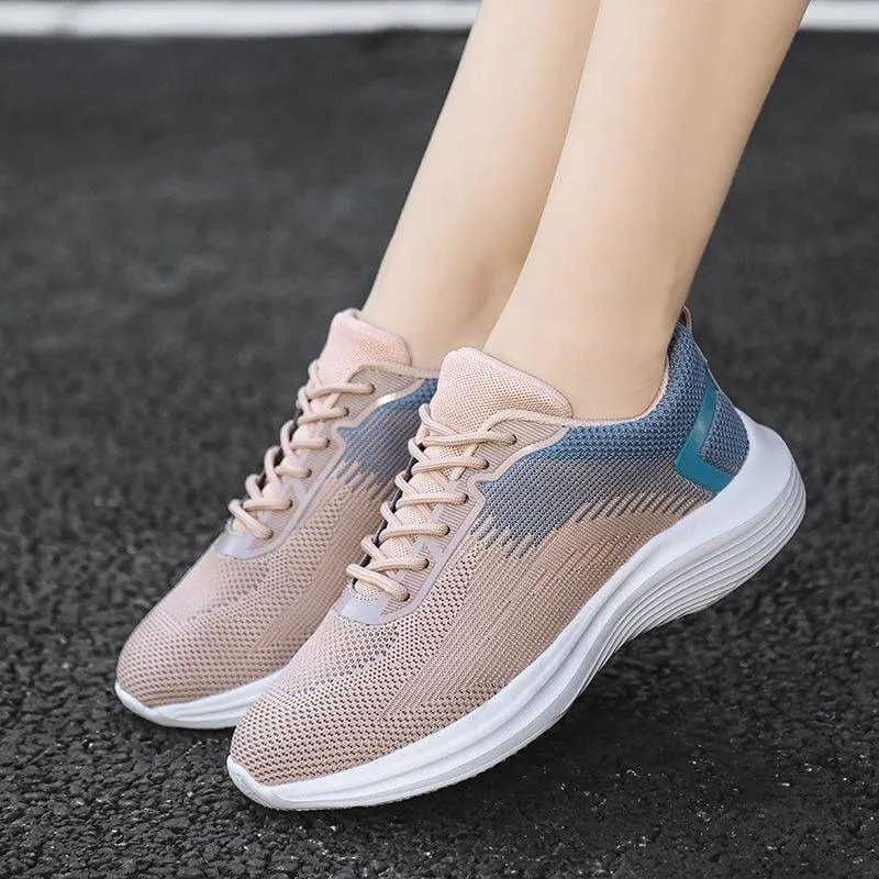 Walking Mesh Breathable Sneakers Women's Casual Shoes GOS0439