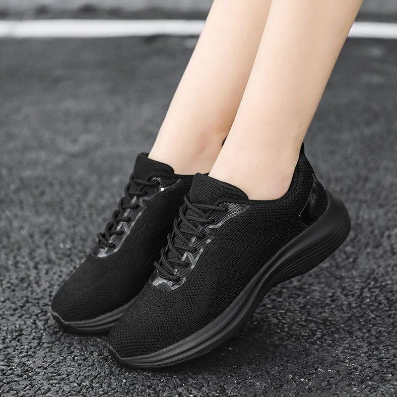 Walking Mesh Breathable Sneakers Women's Casual Shoes GOS0439