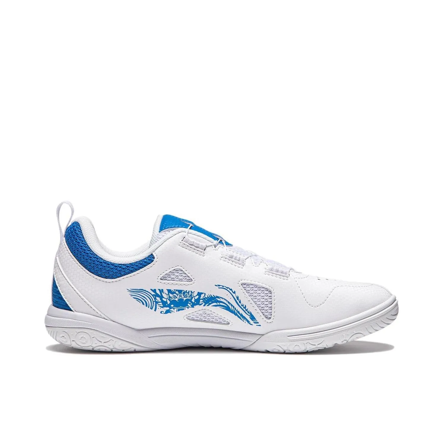 【Wang Chuqin】Li-Ning Mage Pe Table Tennis Shoes - Blue and white porcelain