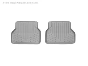 WeatherTech 04-10 BMW 5-Series (E60) Rear FloorLiner - Grey