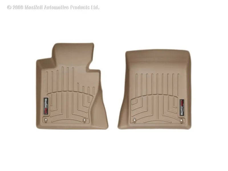 WeatherTech 04  BMW X3 Front FloorLiner - Tan