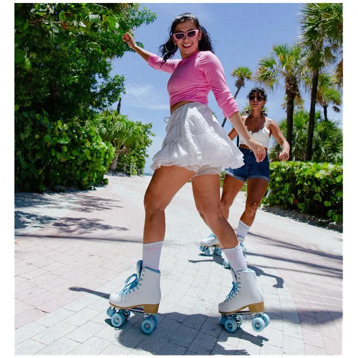 White Ice Impala Roller Skates