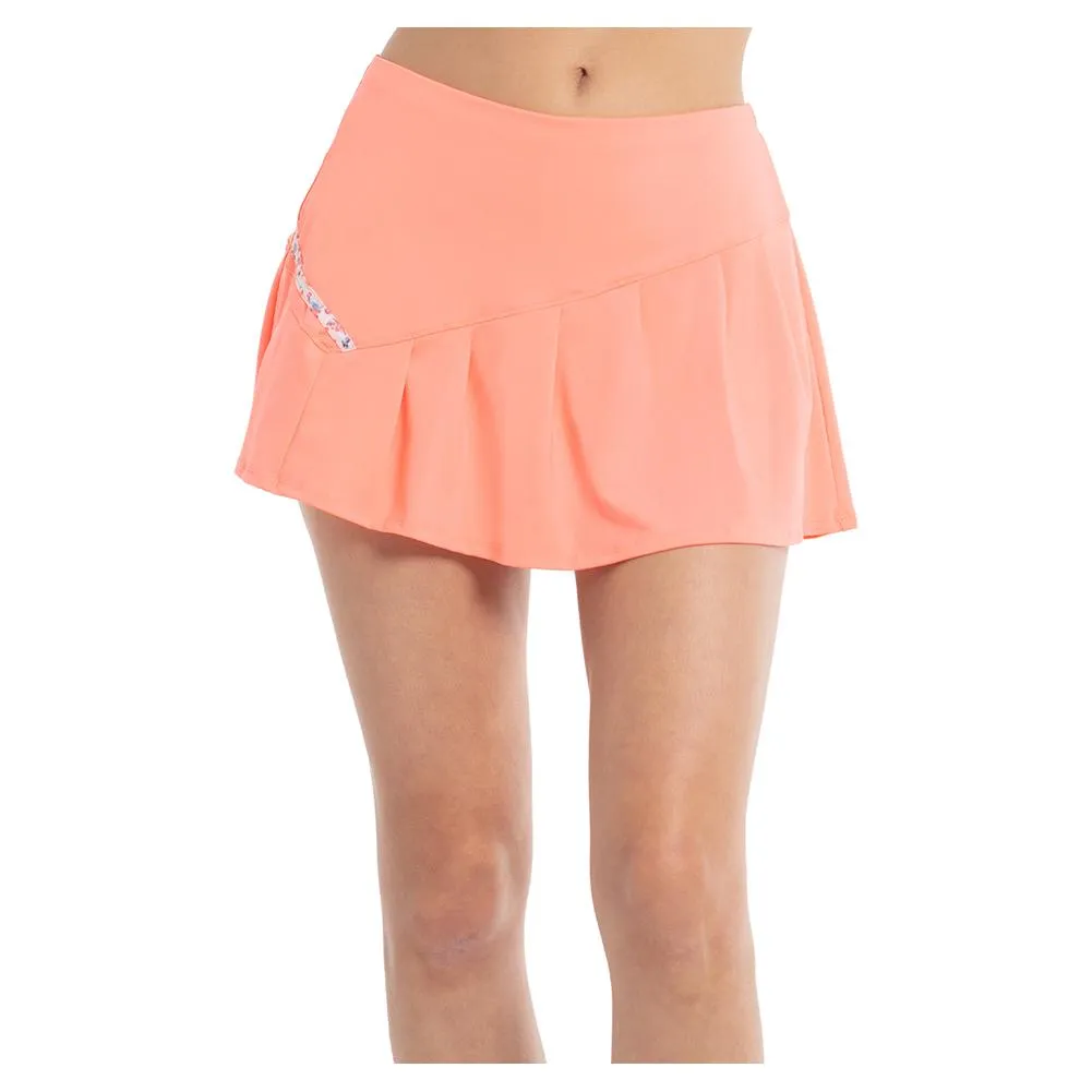 Women's Blossom Tennis Skort White