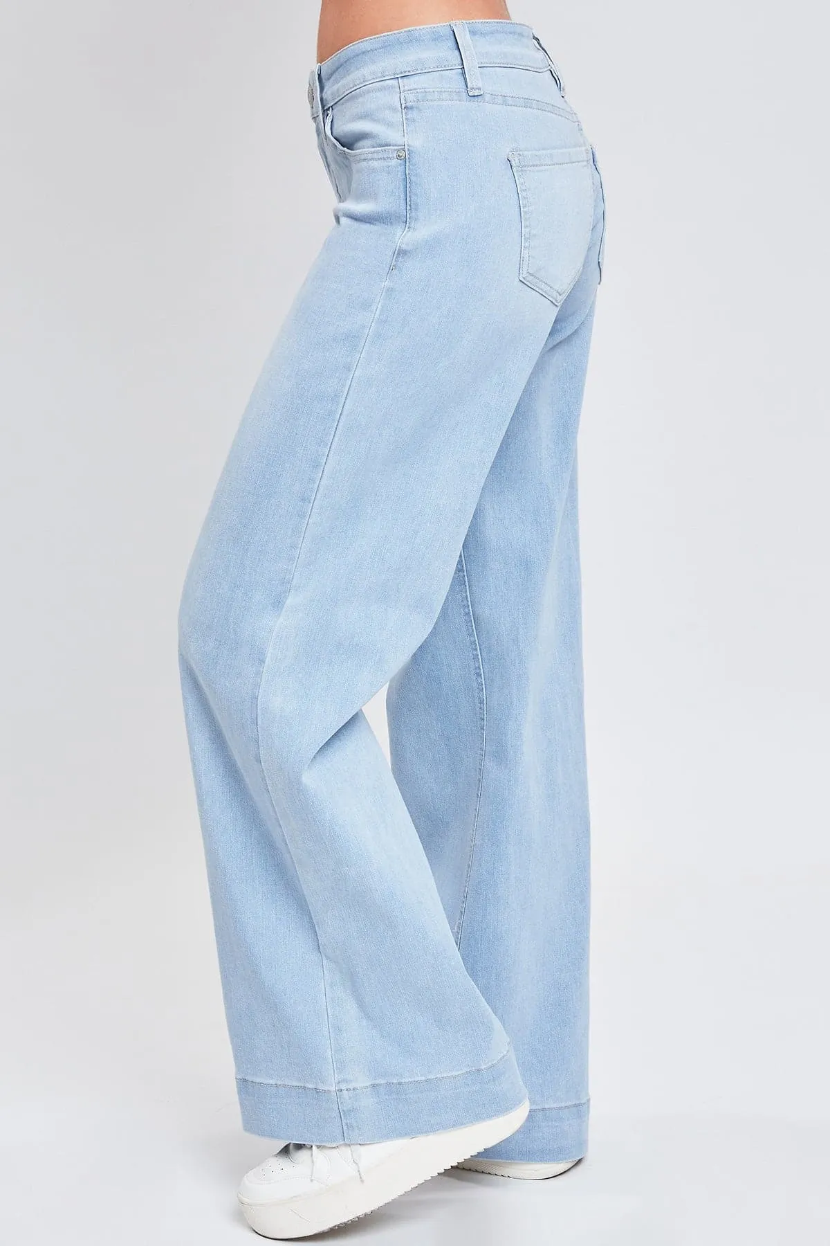 Women's Low Rise Wide Leg Jeans