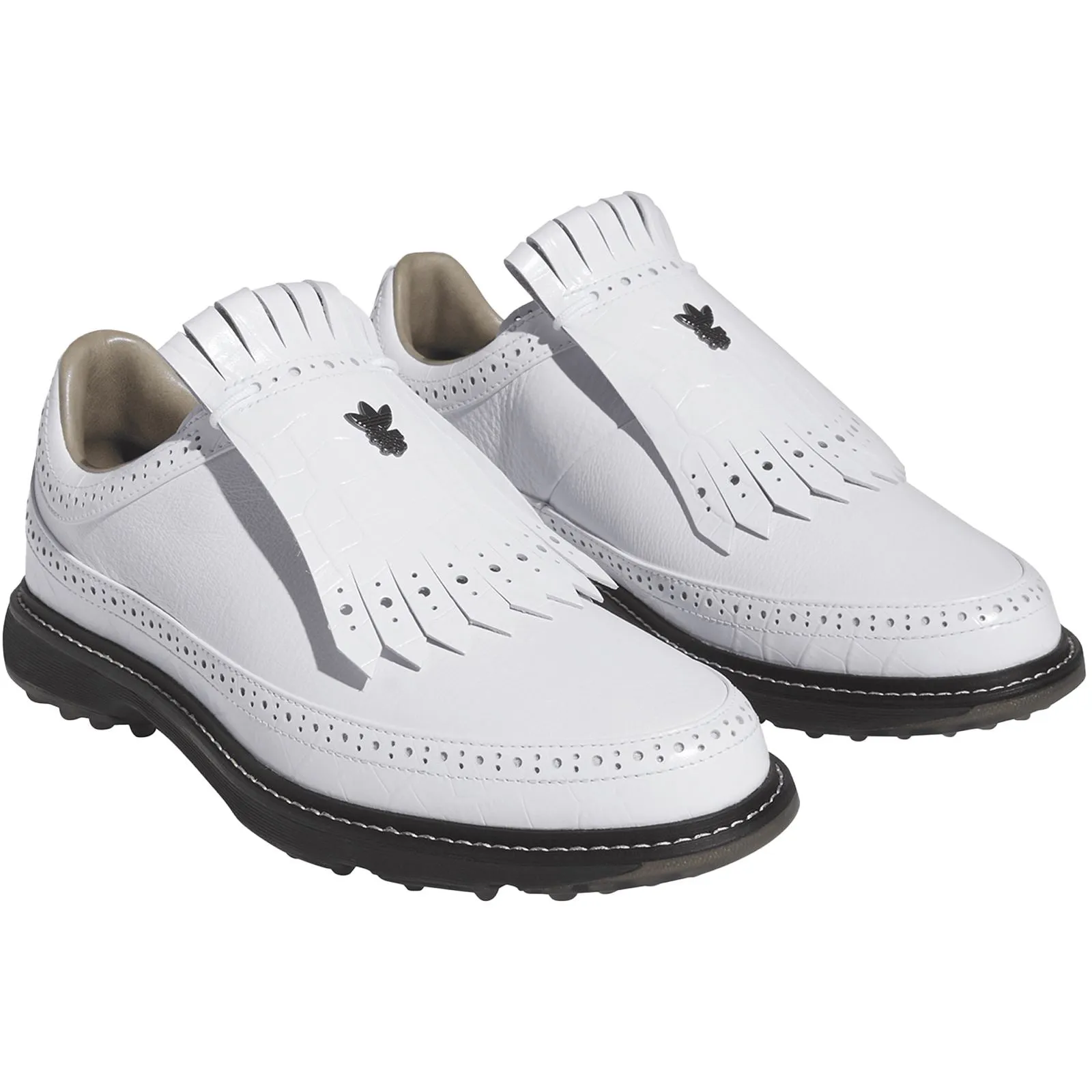 x Bogey Boys MC80 Golf Shoes White/Black/Silver - SU23