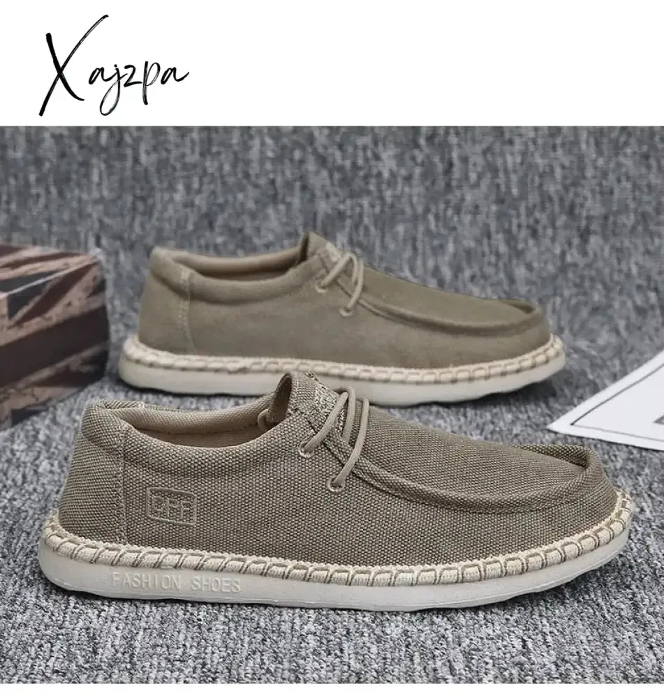 Xajzpa - New Men's Casual Shoes Mesh Breathable Comfortable Louboutins Outdoor Light Ball Shoes Walking Shoes Driving Shoes