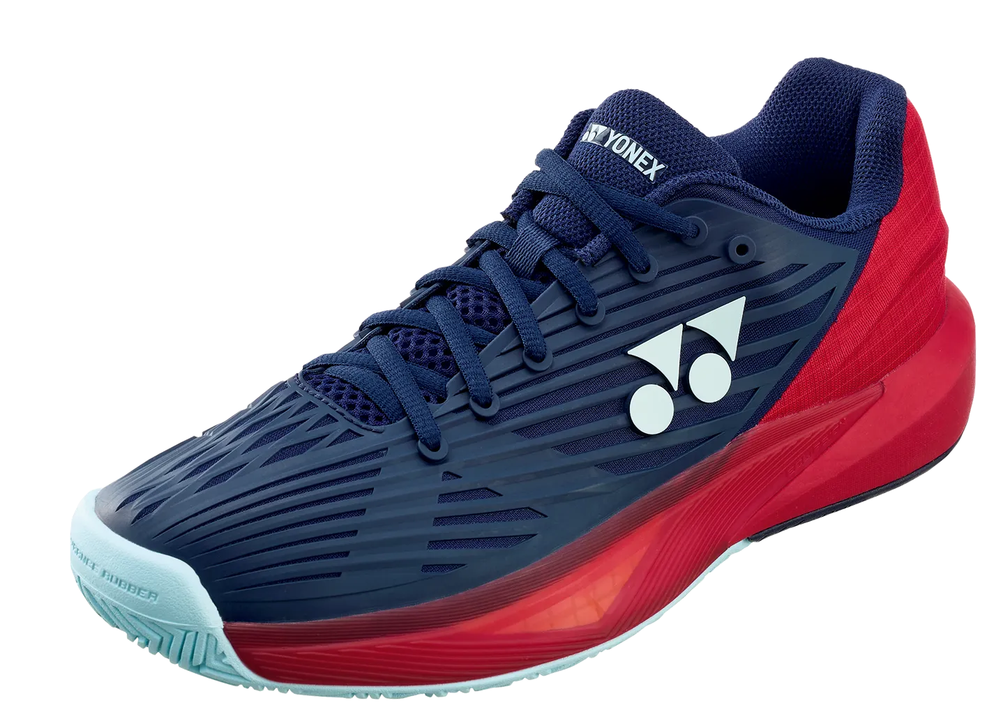 Yonex Power Cushion Eclipsion 5 Unisex Tennis Shoes Navy Red