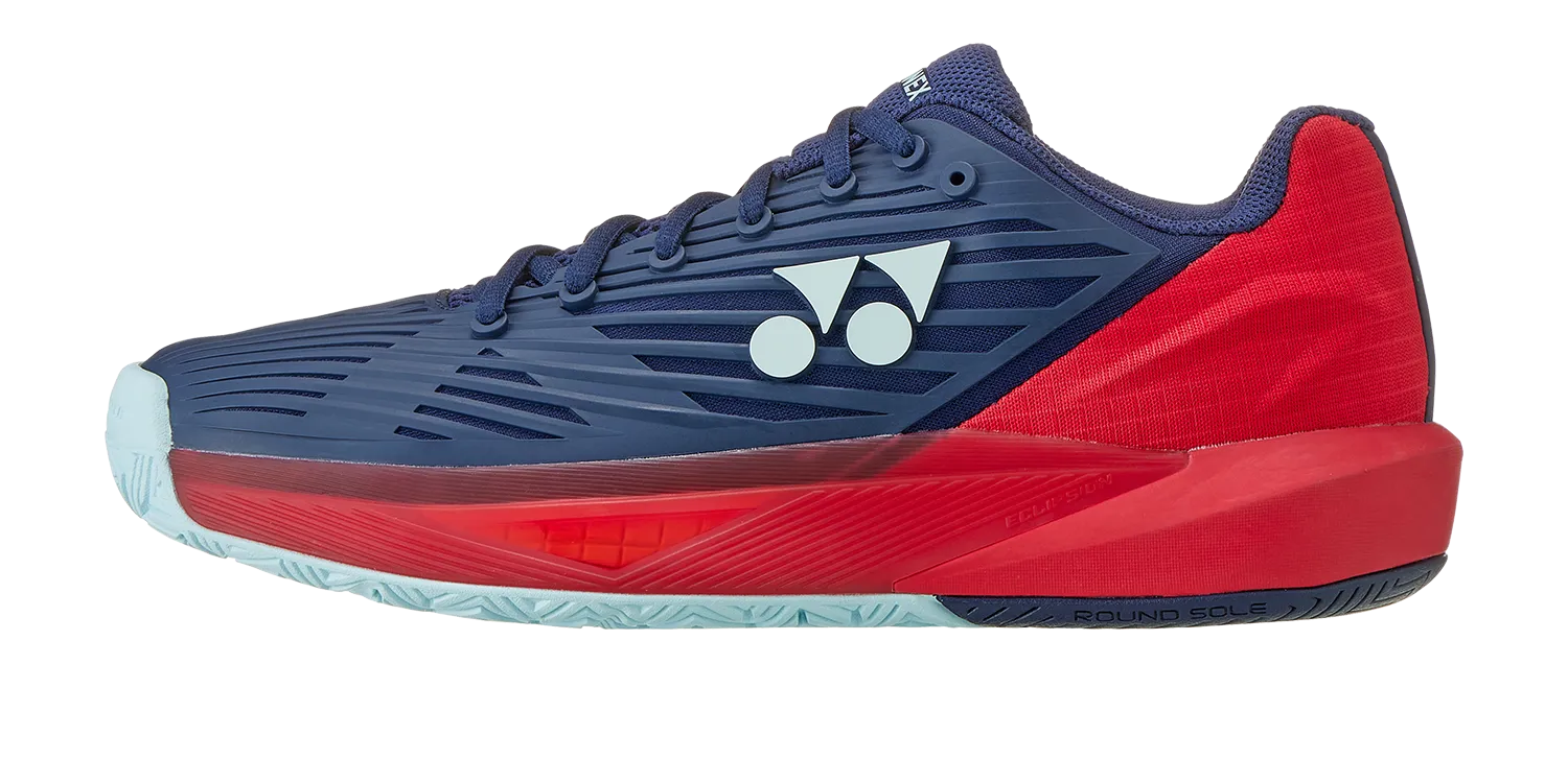 Yonex Power Cushion Eclipsion 5 Unisex Tennis Shoes Navy Red